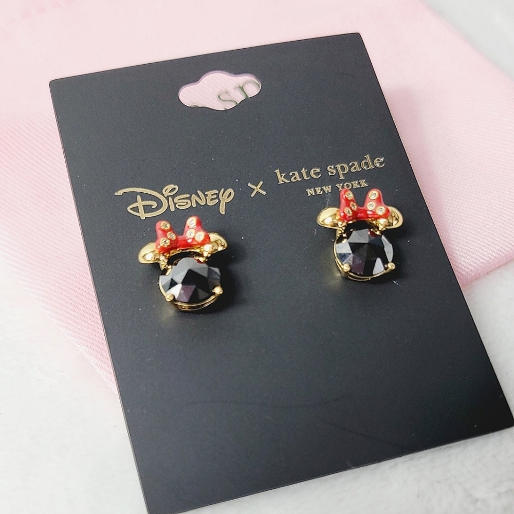 Kate Spade NY Minnie Mouse Earrings - Picture 3 of 6